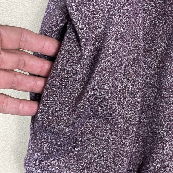 Travis Mathew Sweater Mens XXL Purple Golf Knit Long Sleeve Pockets Preppy - Picture 6 of 10